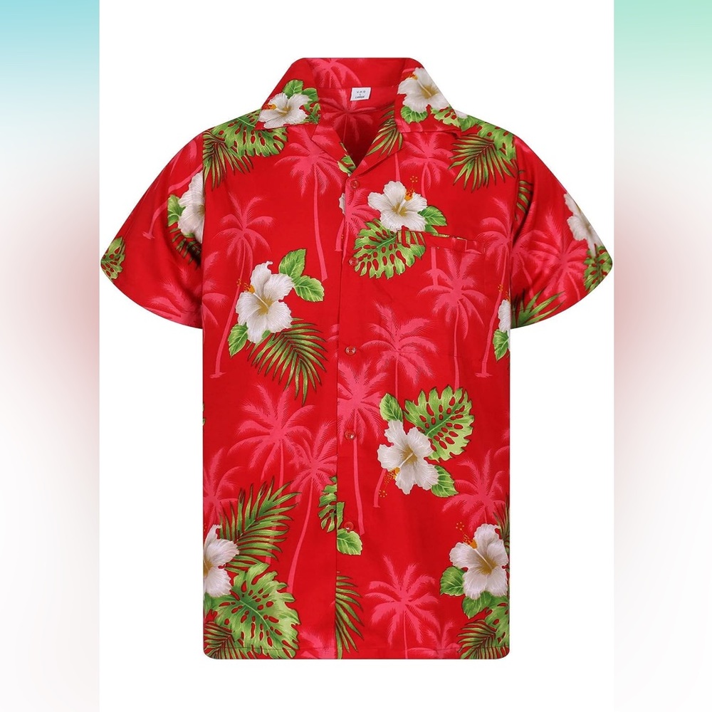 V.H.O. Funky Hawaiian Shirt for Men